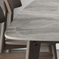 Modern Style Furniture Rectangle Stone Dining Room Table for Home