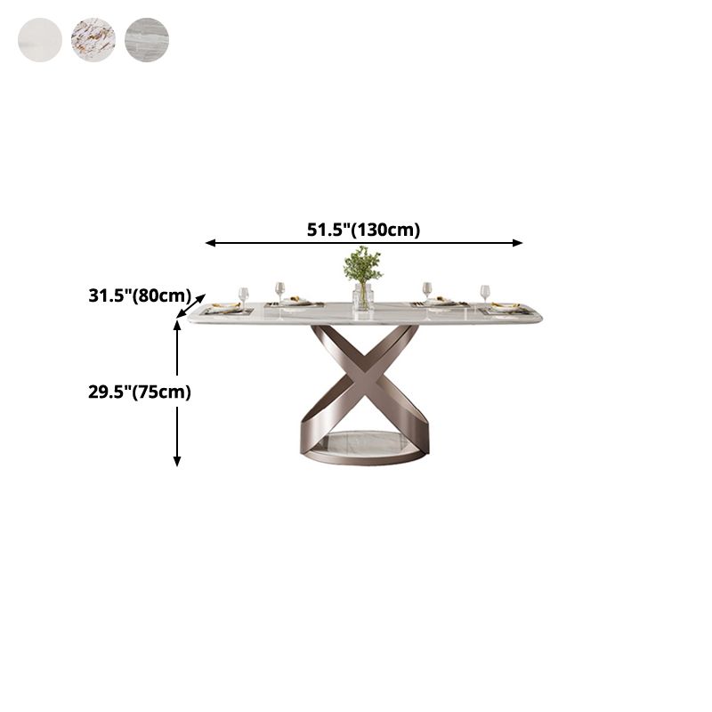 Traditional Luxury Dining Table Rectangle Sintered Stone Table for Living Room Clearhalo ' dining_table' 'Dining Tables & Seating' 'Dining Tables' 'furn' 'furn_dining_table' 'Furniture' 'furniture_dining_table' 'Kitchen & Dining Furniture' 'kitchen&dining_furn' 'kitchen' 'kitchen_dining_table' 1200x1200_9003b23a-a5e3-45cb-957e-84b459b68f4f