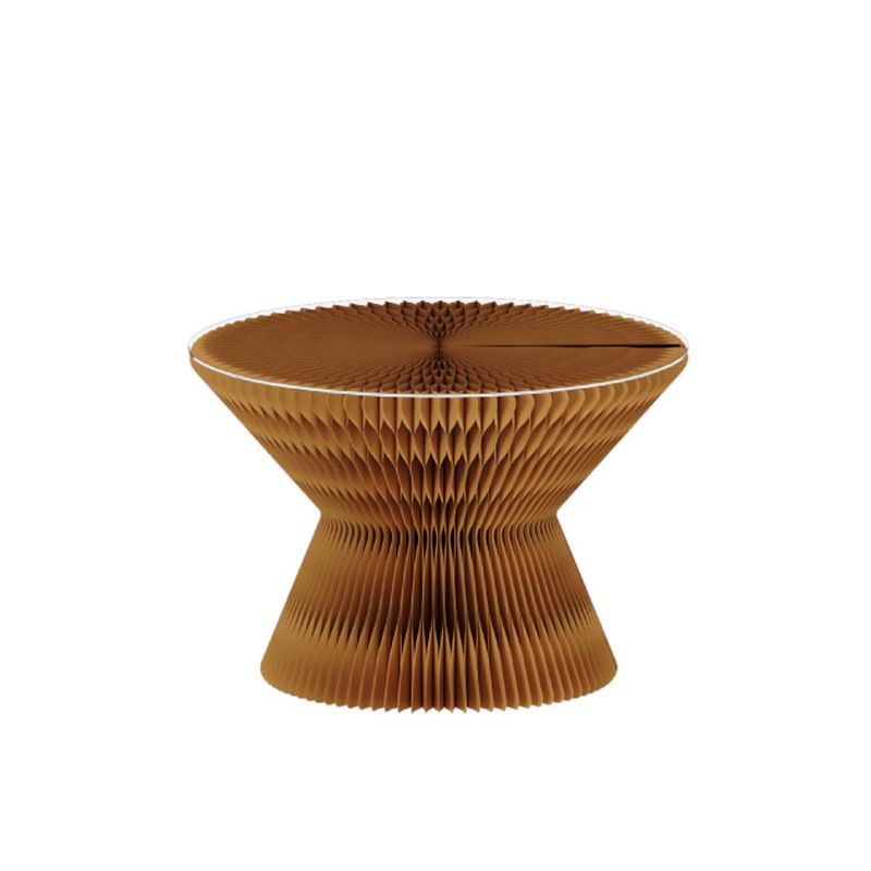 Contemporary Round Side Table, Antique Finish Top and Drum Base Side Table Clearhalo 'Coffee & Accent Tables' 'End & Side Tables' 'end_side_table' 'end_side_tables' 'furn' 'furn_end_side_tables' 'Furniture' 'furniture_end_side_table' 'Living Room Furniture' 1200x1200_90050b09-5d47-473c-a271-676283e0e44b