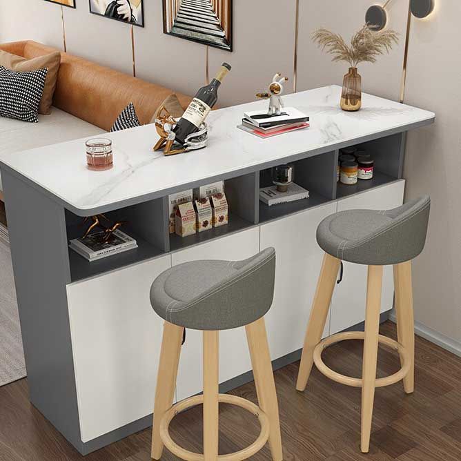 Tavolo da pranzo a barre contemporaneo interno tavolo da barregangole con mobile