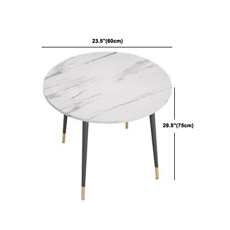 Ensemble de table ronde contemporaine 1/2/5 Pieces Pièces Ensemble de restauration pour la cuisine