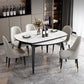 Sintered Stone Top Extendable Round Table for Restaurant Modern Dining Table with 4 Legs Clearhalo ' dining_table' 'Dining Tables & Seating' 'Dining Tables' 'furn' 'furn_dining_table' 'Furniture' 'furniture_dining_table' 'Kitchen & Dining Furniture' 'kitchen&dining_furn' 'kitchen' 'kitchen_dining_table' 1200x1200_900f1292-e6e2-447a-925b-7e7d9419e48e