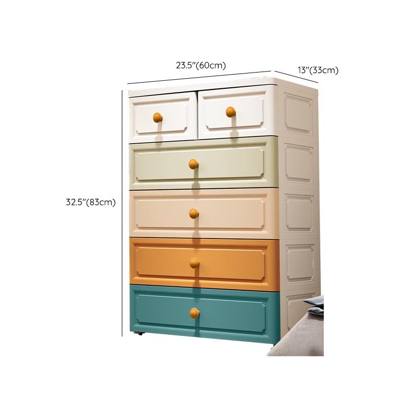 Plastic Storage Cabinet with Legs Contemporary Wardrobe Armoire