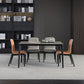 Rectangle 4 Legs Industrial Table Grey Tone Fixed Table of Sintered Stone Clearhalo ' dining_table' 'Dining Tables & Seating' 'Dining Tables' 'furn' 'furn_dining_table' 'Furniture' 'furniture_dining_table' 'Kitchen & Dining Furniture' 'kitchen&dining_furn' 'kitchen' 'kitchen_dining_table' 1200x1200_90129c8a-ad48-48a1-8d7d-2ad64000584a