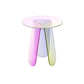 Luxurious Acrylic Side Table Round/Oval Side End Snack Table Clearhalo 'Coffee & Accent Tables' 'End & Side Tables' 'end_side_tables' 'furn' 'furn_end_side_tables' 'Furniture' 'Living Room Furniture' 1200x1200_90141c01-f1fa-41da-b444-0b17bd26b39c