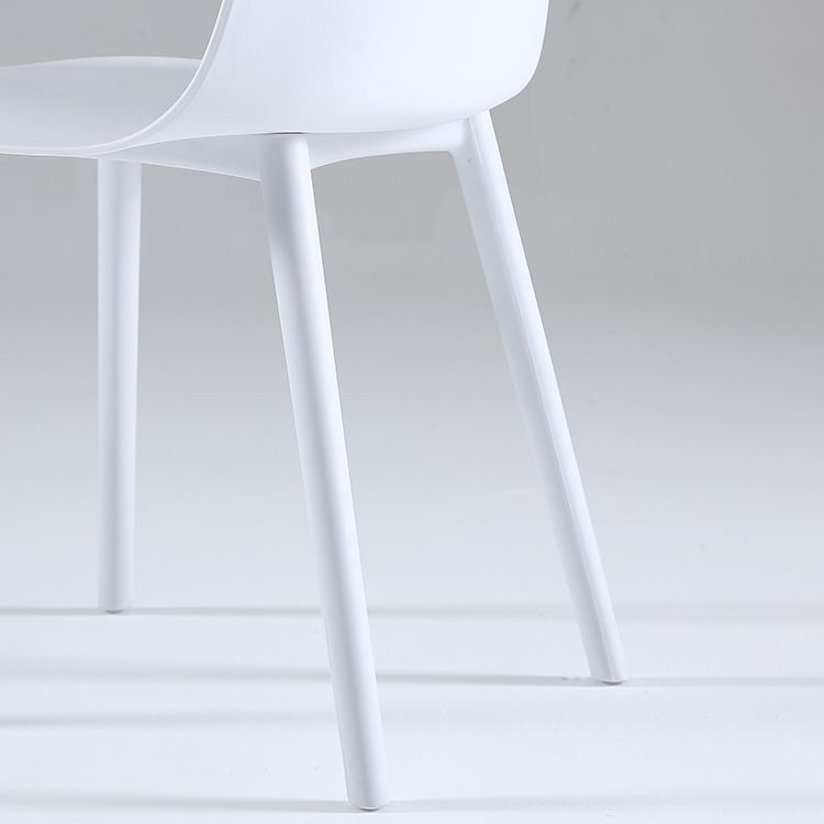 Nordic Dining Room Armless Chair Plastic Side Fabric Chair for Kitchen Clearhalo ' kitchen&dining_furn' 'Dining Chairs' 'Dining Tables & Seating' 'dining_chair' 'furn' 'furn_dining_chair' 'Furniture' 'furniture_dining_chair' 'Kitchen & Dining Furniture' 'kitchen' 1200x1200_90145e90-4faf-4b2b-9f59-14d5d215d64d