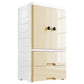Rectangular Plastic Storage Cabinet Teen Style Bedroom Wardrobe