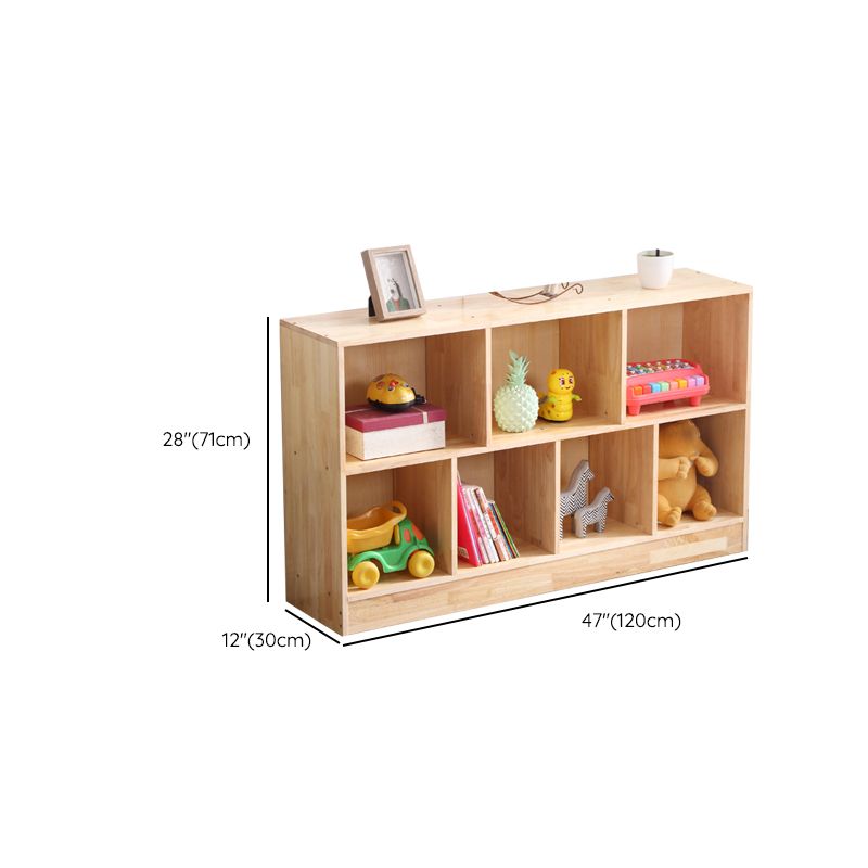 Contemporary Standard Bookshelf Wooden Natural Bookcase with Shelves Clearhalo 'Bookcases' 'furn' 'furn_bookcases' 'Furniture' 'Office Furniture' 1200x1200_9019c438-6588-4eb9-807f-17d11dec2dc2