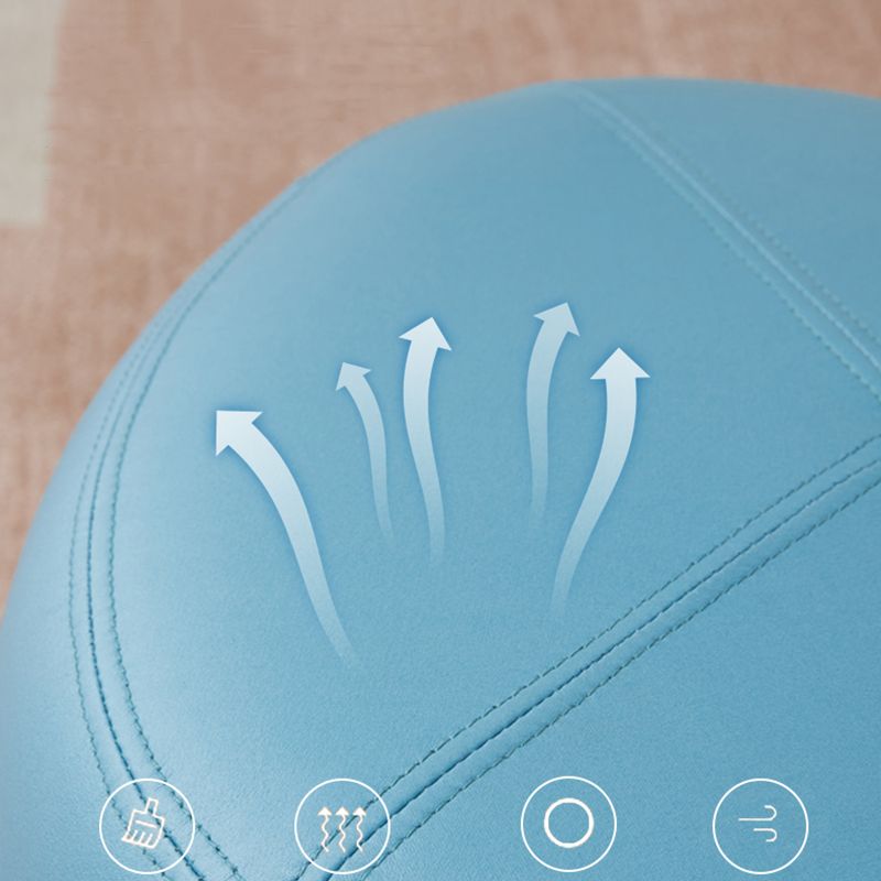 Modern Novelty Shape Ottoman Plain Leather Ottoman Stoolfor Living Room