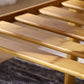 4 Beine 1 Couchtisch Moderner Couchtisch aus Holz mit Ablage
