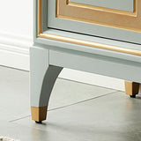 Glam 3 cassetti Sideboard Multi Porte Cuffet Cuffet con archiviazione