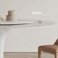 Modern Matte Finish Stone Table Round Tulip Dining Table for Home Clearhalo ' dining_table' 'Dining Tables & Seating' 'Dining Tables' 'furn' 'furn_dining_table' 'Furniture' 'furniture_dining_table' 'Kitchen & Dining Furniture' 'kitchen&dining_furn' 'kitchen' 'kitchen_dining_table' 1200x1200_90252970-5656-45d7-80bb-542f7adc0700