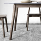 Stone Top Dining Table Mid-Century Modern Dining Table with 4 Brown Legs Clearhalo 'Dining Tables & Seating' 'Dining Tables' 'dining_table' 'Furniture' 'furniture_dining_table' 'Kitchen & Dining Furniture' 'kitchen' 'kitchen_dining_table' 1200x1200_90254a79-21e7-490b-99e5-e320980efaeb