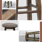 Modern Armless Backrest Counter Stool Wood Cashier Bar Stool with Wooden Seat and Pedal Clearhalo 'Bar Furniture' 'Bar Stools' 'bar_stools' 'furn' 'furn_bar_stools' 'furniture_bar_stools' 'Kitchen & Dining Furniture' 'kitchen&dining_furn' 'kitchen' 'kitchen_furn' Furniture' 1200x1200_902596f4-98c4-457c-be13-dcb497080463
