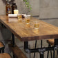 Industrial Style Rectangle Bar Table Solid Wood Milk Tea Shop Casual Bar Table Clearhalo 'Bar Furniture' 'Bar Tables' 'bar_tables' 'furn' 'furn_bar_tables' 'Furniture' 'furniture_bar_tables' 'Kitchen & Dining Furniture' 1200x1200_9027d8fe-51ab-4a3f-b2b4-5355af4c6b37