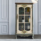 Industrial Accent Cabinet Solid Wood Storage Cabinet with Glass Doors Clearhalo 'Cabinets & Chests' 'cabinets_chests' 'furn' 'furn_cabinets_chests' 'Furniture' 'Living Room Furniture' 1200x1200_9028d57a-a0f4-4f73-a57e-dde0b8ee4bec