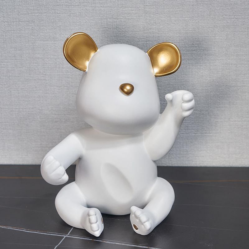 Contemporary Wine Bottle Rack Tabletop Resin Bottle Holder for Kitchen Clearhalo 'furn' 'furn_wine_racks' 'Furniture' 'Kitchen & Dining Furniture' 'Wine Racks' 'wine_racks' 1200x1200_9028f963-fd35-489a-b4fe-3ae8f1b11845