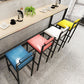 Black Iron Low Back Barstool Industrial Restaurant Tall Stool with Square Seat Clearhalo 'Bar Furniture' 'Bar Stools' 'bar_stools' 'furn' 'furn_bar_stools' 'furniture_bar_stools' 'Kitchen & Dining Furniture' 'kitchen&dining_furn' 'kitchen' 'kitchen_furn' Furniture' 1200x1200_902b8c3d-afa7-4ee5-9bc1-8ddfefaad2ee
