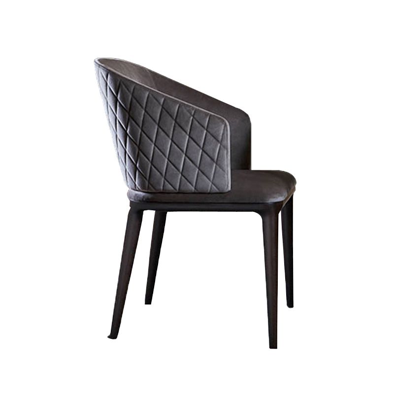 Dining Room Side Chair Contemporary Arm Kitchen Chairs for Home Clearhalo 'Dining Chairs' 'Dining Tables & Seating' 'dining_chair' 'furn' 'furn_dining_chair' 'Furniture' 'Kitchen & Dining Furniture' 1200x1200_902da6e5-2c72-456b-9992-5982546ef970
