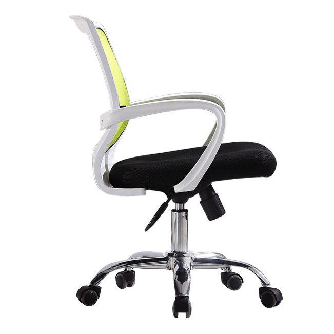 Moderner Mittelrücken Stuhl Stuhl Mesh Fixed Arms Office Stuhl für Home Office