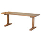 Rectangle Pine Wood Table Modern Double Pedestal Dining for Restaurant Clearhalo ' dining_table' 'Dining Tables & Seating' 'Dining Tables' 'furn' 'furn_dining_table' 'Furniture' 'furniture_dining_table' 'Kitchen & Dining Furniture' 'kitchen&dining_furn' 'kitchen' 'kitchen_dining_table' 1200x1200_9030721a-04b7-4931-871e-3c420bb1c869