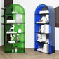 Glam Standard Acryl Bookshelf Gesloten Back -boekenkast met planken