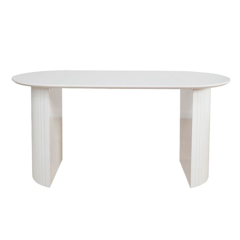 Contemporary Style Oval Dining Table Solid Wood Furniture for Dining Room Clearhalo ' dining_table' 'Dining Tables & Seating' 'Dining Tables' 'furn' 'furn_dining_table' 'Furniture' 'furniture_dining_table' 'Kitchen & Dining Furniture' 'kitchen&dining_furn' 'kitchen' 'kitchen_dining_table' 1200x1200_90396f31-bda3-44e9-988a-22e76cd9e007