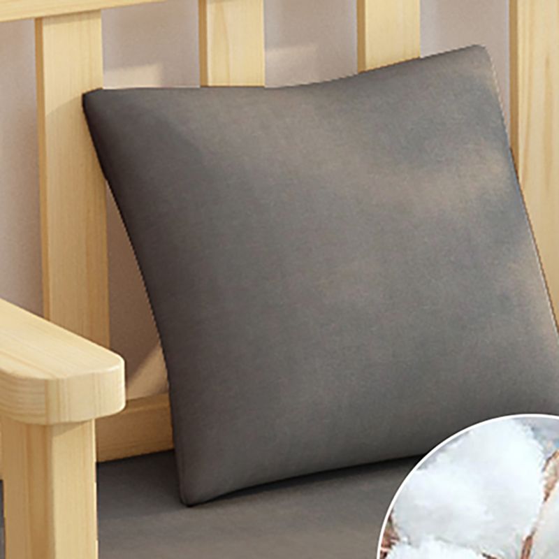 Recessed Arm Sofa with Light-grey Upholstery 22" Wide 33" Wide Clearhalo 'Furniture' 'furniture_sofas' 'kitchen' 'kitchen_sofas' 'Living Room Furniture' 'Sofa' 'sofas' 1200x1200_903a0c06-a976-4a18-85fa-ec255f060f50