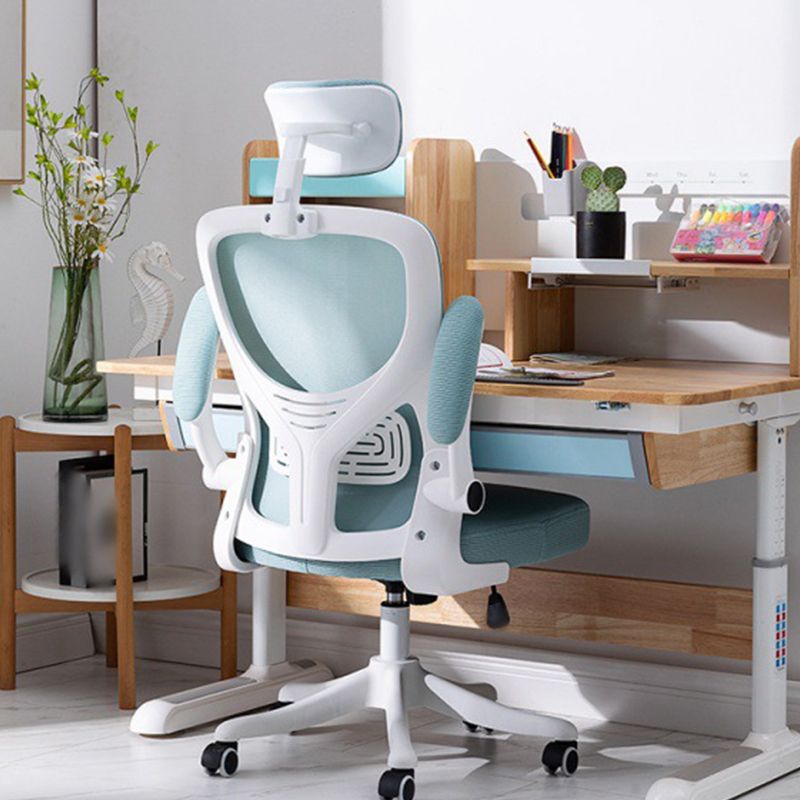 High Back Office Chair with Sponge Cushion Adjustable Arm Office Chair for Office Clearhalo 'furn' 'furn_office_chair' 'Furniture' 'furniture_office_chair' 'Office Chairs' 'Office Furniture' 'office_chair' 1200x1200_903ae8a1-c5e1-484e-bde4-34ce58c44af0