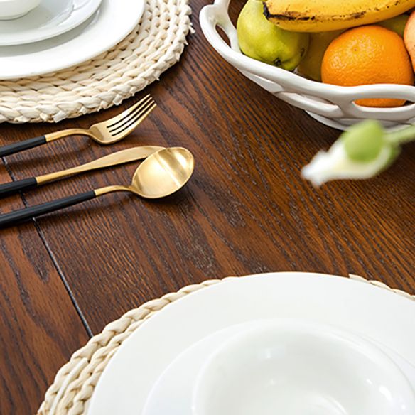 Traditional Solid Wood Dining Room Set with Rectangle Top and 4 Legs Base Dining Furniture Clearhalo 'Dining Room Sets' 'Dining Tables & Seating' 'dining_room_set' 'furn' 'furn_dining_room_set' 'Furniture' 'furniture_dining_room_set' 'Kitchen & Dining Furniture' 'kitchen&dining_furn' 'kitchen' 1200x1200_903b3329-fccc-434a-9d9c-b2fd22a4f7e8