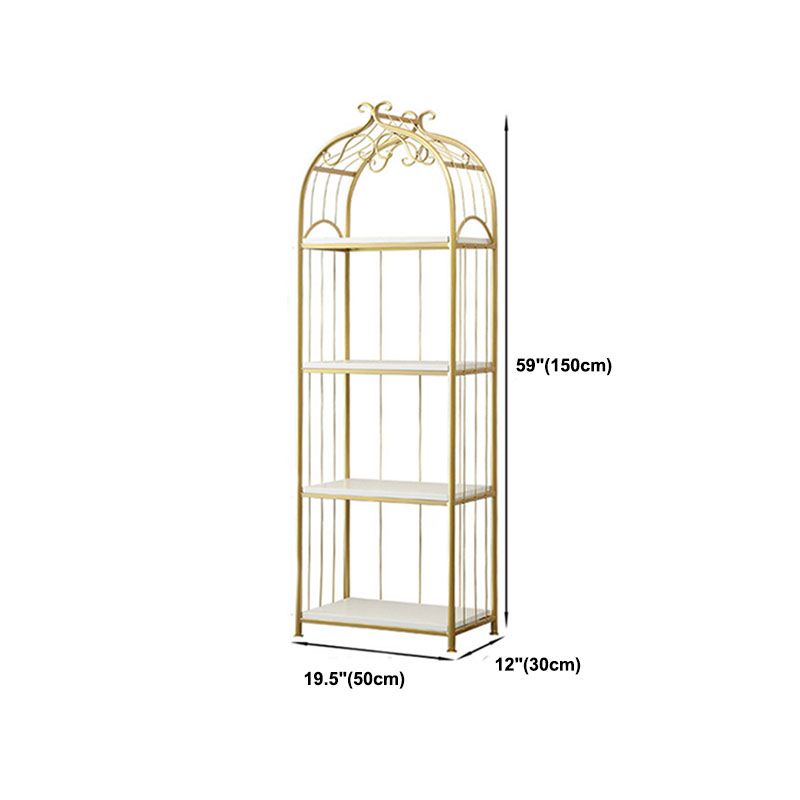 Metal Bookshelf Modern Etagere Bookcase Storage and Display Shelves Clearhalo 'Bookcases' 'furn' 'furn_bookcases' 'Furniture' 'Office Furniture' 1200x1200_903cabb8-fd21-4ffe-96ac-5b7daca0ddce