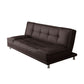Contemporary Convertible Footrest Stool Sofa Bed with Biscuit Back Clearhalo 'furn' 'furn_sofas' 'Furniture' 'furniture_sofas' 'kitchen' 'kitchen_sofas' 'Living Room Furniture' 'Sofa' 'sofas' 1200x1200_903d006b-c97d-4722-8f3c-30e4db243a6c