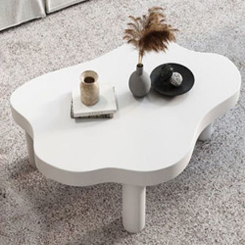 Nordic Style Free Shape Solid Wood 3 Legs Base Design Coffee Table Clearhalo 'Coffee & Accent Tables' 'Coffee Tables' 'coffee_tables' 'furn' 'furn_coffee_tables' 'Furniture' 'Living Room Furniture' 1200x1200_903e7910-988b-437b-81aa-5f69f2a31c90