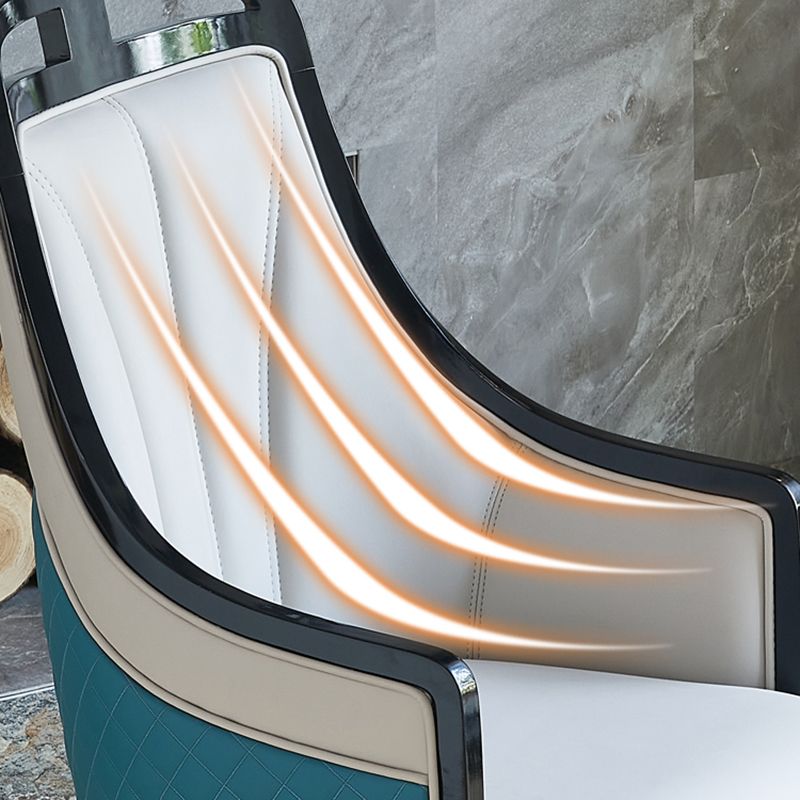 Modern Simple Arm Chair Wooden Frame Dining Arm Chair for Living Room