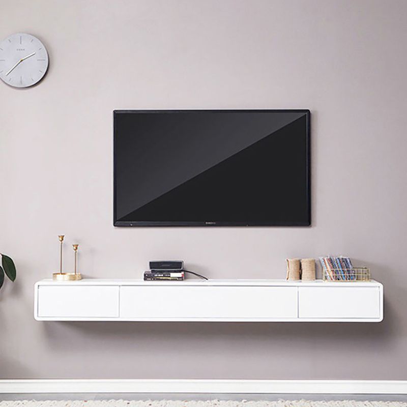 Contemporary Wood TV Console Floating TV Media Stand for Living Room Clearhalo 'furn' 'furn_tv_stands_entertainment_centers' 'Furniture' 'Living Room Furniture' 'TV Stands & Entertainment Centers' 'TV Stands & Media Storage Furniture' 'tv_stands_entertainment_centers' 1200x1200_90421c46-80cd-4734-b8ad-e2993e812c51
