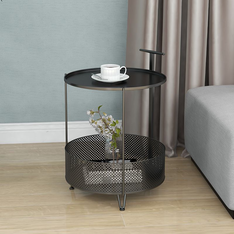 Modernistische 3 Beine runder Seiten des Seitentischs Wohnzimmer Akzent Beizertisch