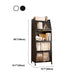 Modern Style Bookshelf Metal Closed Back Bookcase with Door for Home Office Clearhalo 'Bookcases' 'furn' 'furn_bookcases' 'Furniture' 'Office Furniture' 1200x1200_904294c7-cfeb-4fa6-9aa2-0529627249d6