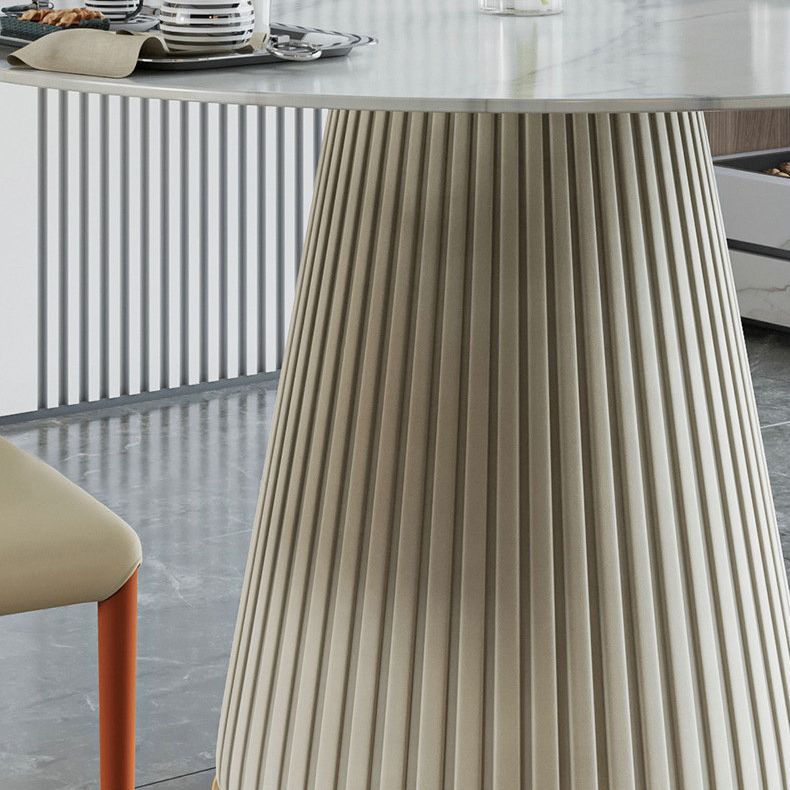 Modern Sintered Stone Dining Table Set 1/3/5/7 Pieces Dining Set for Home Clearhalo 'Dining Room Sets' 'Dining Tables & Seating' 'dining_room_set' 'furn' 'furn_dining_room_set' 'Furniture' 'furniture_dining_room_set' 'Kitchen & Dining Furniture' 1200x1200_904556bb-3769-48b8-b2c7-e3460830ac7c