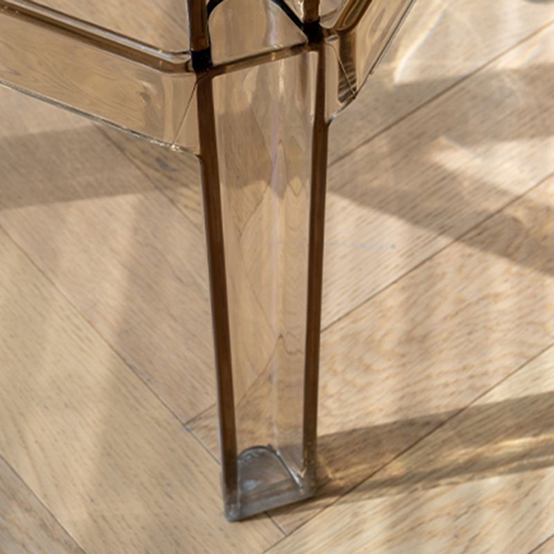 Nordic Style Stackable Barstool Transparent Plastic Bar Stool for Dinning Room Clearhalo 'Bar Furniture' 'Bar Stools' 'bar_stools' 'furn' 'furn_bar_stools' 'furniture_bar_stools' 'Kitchen & Dining Furniture' 'kitchen&dining_furn' 'kitchen' 'kitchen_furn' Furniture' 1200x1200_90462d4e-8a65-40cb-b471-4fec7137fb93