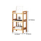 Etagere Bücherregal Bamboo Open Back Regal Bücherregal für den Studienraum