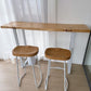 Contemporary Indoor Bar Dining Table Rectangle Wood Top Bar Table Clearhalo 'Bar Furniture' 'Bar Tables' 'bar_tables' 'furn' 'furn_bar_tables' 'Furniture' 'Kitchen & Dining Furniture' 1200x1200_904b9dd1-cb98-4d78-a8d9-bedbaafb6488