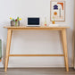 Eigentijdse massief houten bar-eettafel, rechthoekige bartafel in naturel