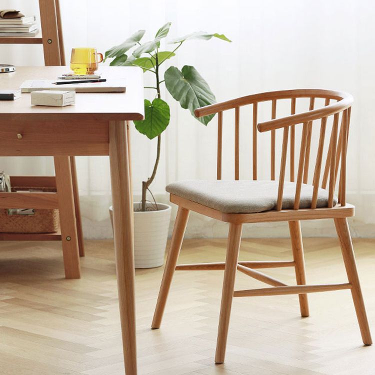 Contemporary Style Dining Wooden Chair Kitchen Dining Armless Side Chairs Clearhalo ' kitchen&dining_furn' 'Dining Chairs' 'Dining Tables & Seating' 'dining_chair' 'furn' 'furn_dining_chair' 'Furniture' 'furniture_dining_chair' 'Kitchen & Dining Furniture' 'kitchen' 1200x1200_904c73a1-1082-41fc-bbdc-919d54d95c3c