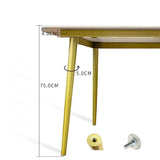 Glam White Sintered Stone Dining Table Set 1/2/5/7 Pieces Dining Set for Home Use Clearhalo 'Dining Room Sets' 'Dining Tables & Seating' 'dining_room_set' 'furn' 'furn_dining_room_set' 'Furniture' 'furniture_dining_room_set' 'Kitchen & Dining Furniture' 1200x1200_904ea4c2-798e-4d17-b389-86d99e6a55e6