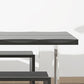 Luxury Wood Table for Restaurant Rectangle Dining Table with Acrylic Double Pedestal Base Clearhalo ' dining_table' 'Dining Tables & Seating' 'Dining Tables' 'furn' 'furn_dining_table' 'Furniture' 'furniture_dining_table' 'Kitchen & Dining Furniture' 'kitchen&dining_furn' 'kitchen' 'kitchen_dining_table' 1200x1200_904eb4f5-5214-4e4c-a9e1-ee591824e44e