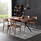 Industrial Style Solid Wood Dining Table Rectangle Table with Black Frame for Home Use Clearhalo ' dining_table' 'Dining Tables & Seating' 'Dining Tables' 'furn' 'furn_dining_table' 'Furniture' 'furniture_dining_table' 'Kitchen & Dining Furniture' 'kitchen&dining_furn' 'kitchen' 'kitchen_dining_table' 1200x1200_905218f6-e47c-4912-ad13-e3c845daf07b