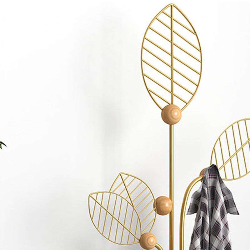 Zeitgenössischer Beatmeter Rack Freiständige Blattform Taelland Haken Metallhalle Ständer