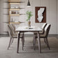 Modern 1/4/5/6 stuks rechthoek Dinerset Sintered Stone Top Dinette Table Set