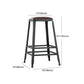 Iron Bar and Counter Stool Industrial Indoor Vintage Brown Counter Height Stools Clearhalo 'Bar Furniture' 'Bar Stools' 'bar_stools' 'furn' 'furn_bar_stools' 'furniture_bar_stools' 'Kitchen & Dining Furniture' 'kitchen&dining_furn' 'kitchen' 'kitchen_furn' Furniture' 1200x1200_9053cd9c-5661-4d1e-aba7-9cda3746d2e8