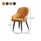 Glam Faux Leather Dining Chairs Upholstered Side Chair for Restaurant Use Clearhalo ' kitchen&dining_furn' 'Dining Chairs' 'Dining Tables & Seating' 'dining_chair' 'furn' 'furn_dining_chair' 'Furniture' 'furniture_dining_chair' 'Kitchen & Dining Furniture' 'kitchen' 1200x1200_905573f8-94b3-4560-beb8-956c8ffd5ef5